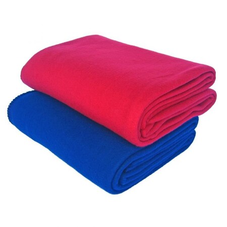 Kemp Fleece Blankets - Royal Blue 10-608-NVY